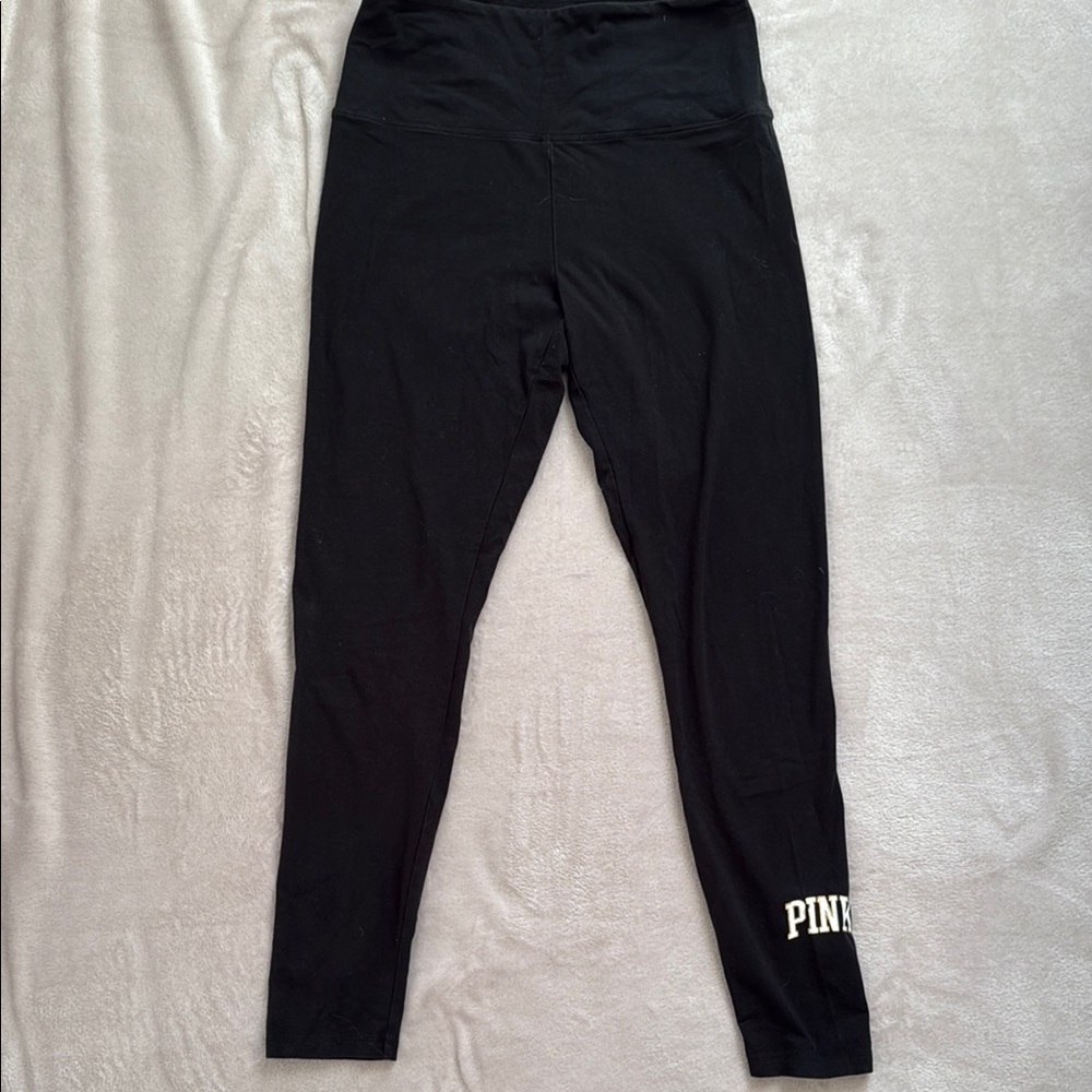 PINK Victoria's Secret Kids Leggings in Black and White
